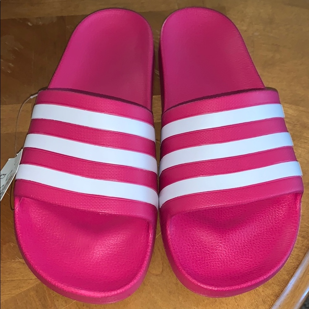 Adidas Adilette Aqua Slides - Picture 1 of 9